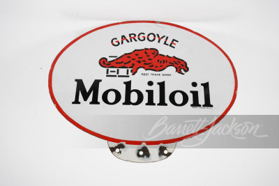 1920S-30S GARGOYLE MOBILOIL PORCELAIN SIGN