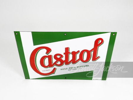 CIRCA 1930S CASTROL MOTOR OIL PORCELAIN SIGN