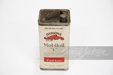 1920S GARGOYLE MOBILOIL 1-GALLON TIN