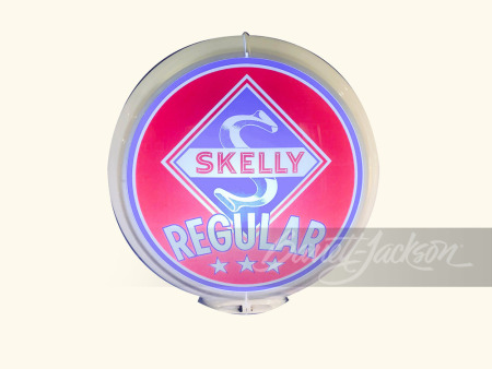 1950S SKELLY REGULAR GASOLINE GAS PUMP GLOBE