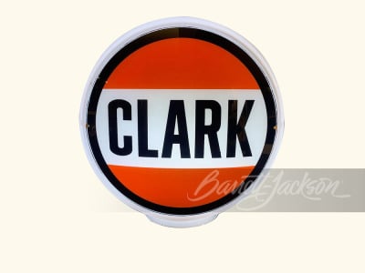 CLARK GASOLINE GAS PUMP GLOBE