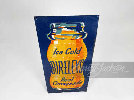 1940S BIRELEY'S TIN SIGN