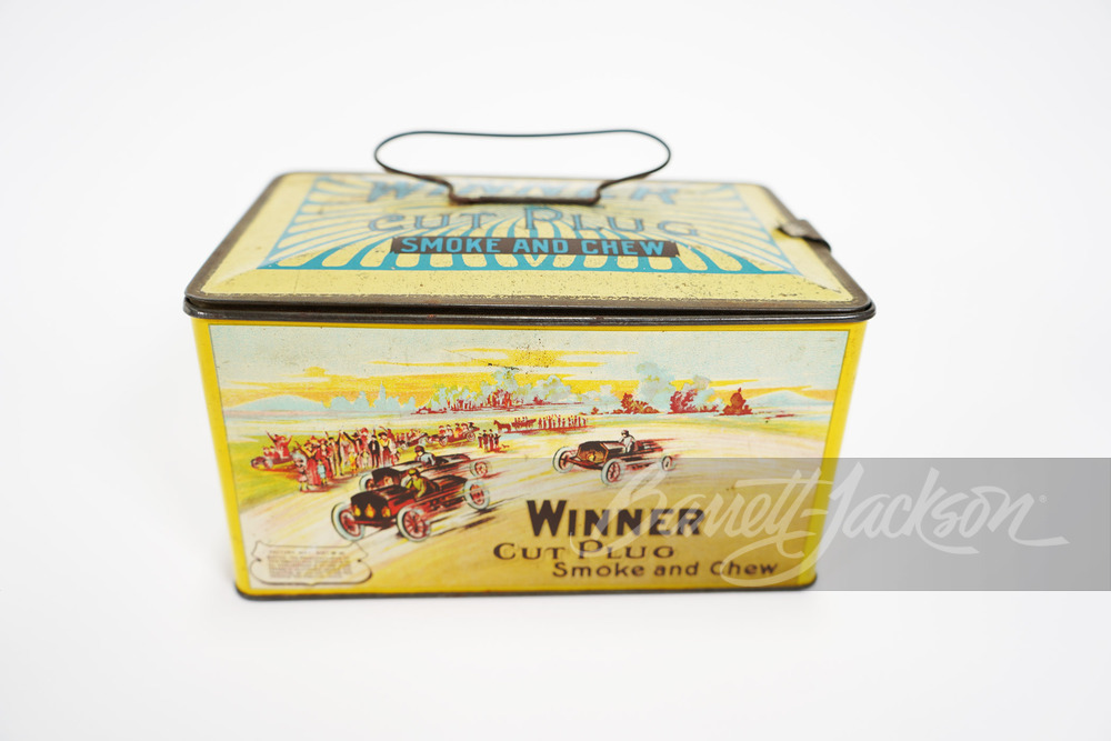 1920S WINNER CUT PLUG TOBACCO TIN