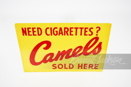 1950S CAMEL CIGARETTES TIN SIGN