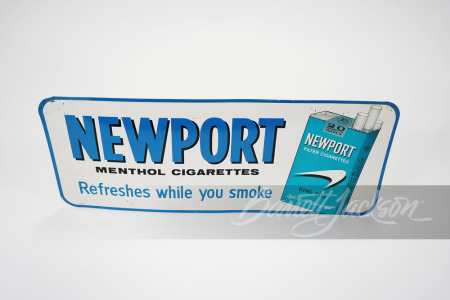 1960S NEWPORT CIGARETTES TIN SIGN