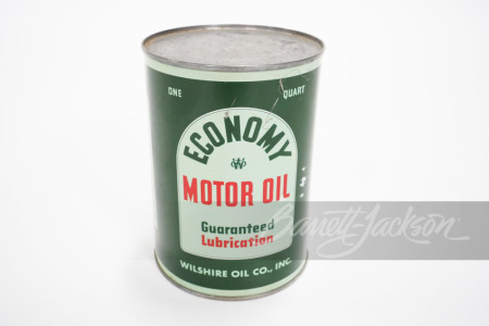 CIRCA 1930S-40S WILSHIRE OIL METAL QUART CAN