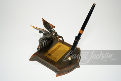 1940S MOBIL OIL DEALER AWARD PEN HOLDER