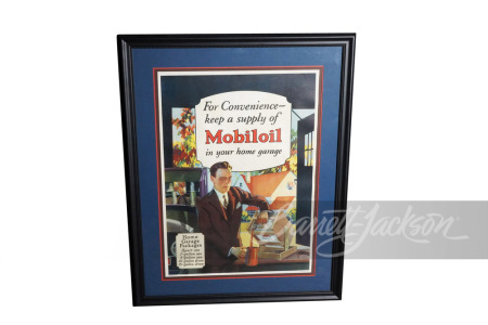 1926 MOBILOIL POSTER