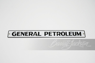 CIRCA 1940S-50S GENERAL PETROLEUM PORCELAIN SIGN