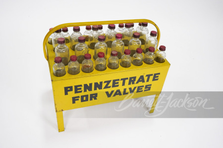 CIRCA 1930S-40S PENNZOIL PENNZETRATE DISPLAY RACK