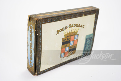 1920S BOOK-CADILLAC HOTEL CIGAR BOX