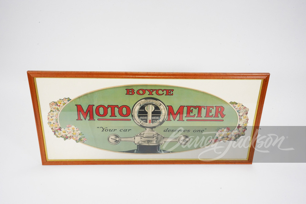 1920S BOYCE MOTO METER POSTER