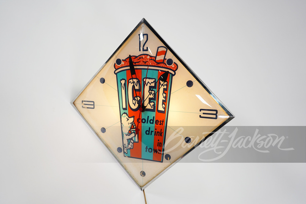 1960S ICEE LIGHT-UP SIGN