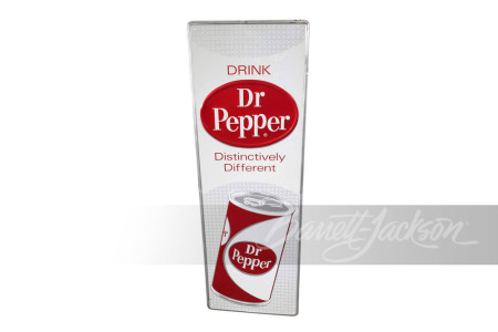 1960S DR PEPPER TIN SIGN