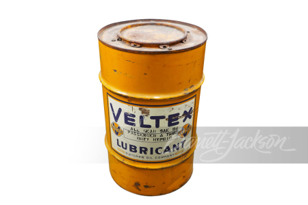 1930S VELTEX LUBRICANT DRUM