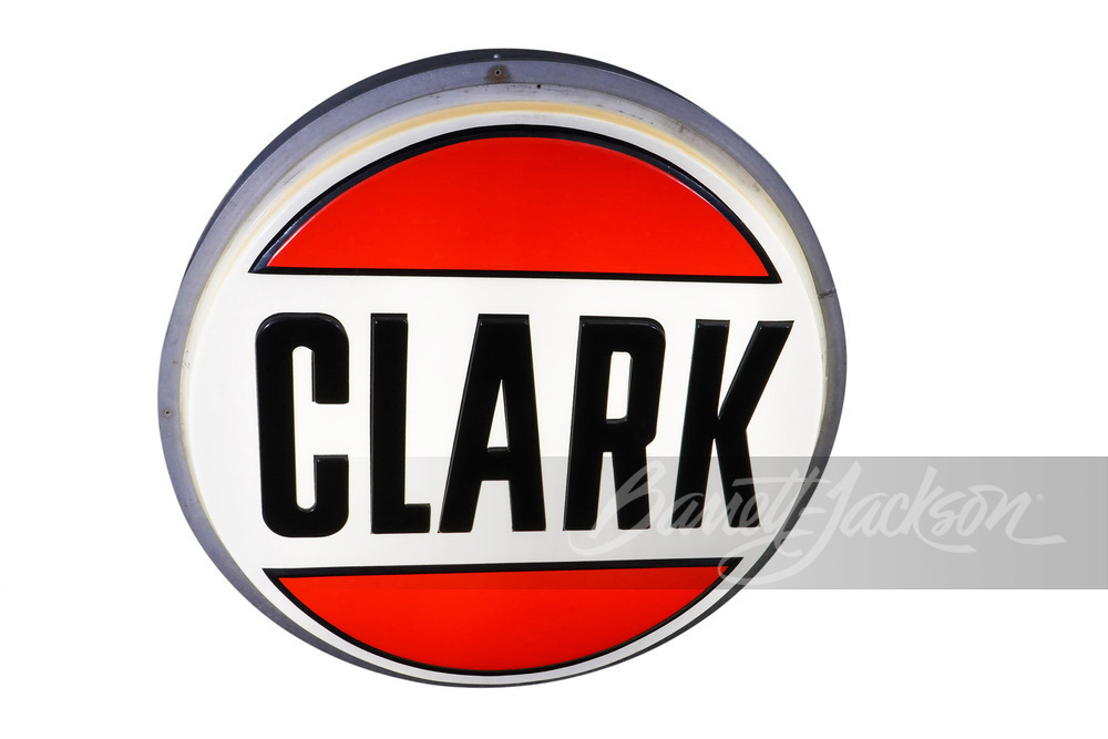 CLARK OIL LIGHT-UP SIGN