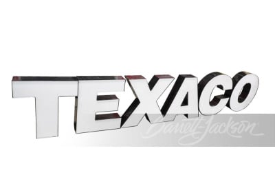 TEXACO OIL CHANNEL LETTER SIGN