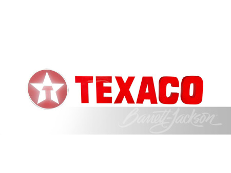 NEWER TEXACO OIL LIGHT-UP CHANNEL LETTER SIGN