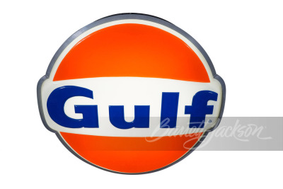 VINTAGE GULF OIL LIGHT-UP SIGN