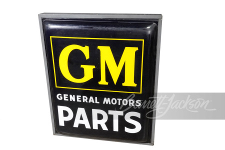 EARLY 1960S GENERAL MOTORS PARTS LIGHT-UP SIGN