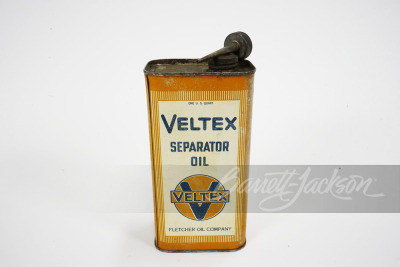 CIRCA 1920S VELTEX SEPARATOR OIL TIN - 2