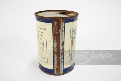 CIRCA 1930S-40S VELTEX MOTOR OIL METAL CAN - 2