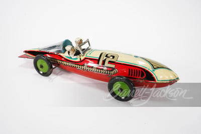 CIRCA 1930S-40S MARX TWO-DRIVER TIN WIND-UP RACER - 2