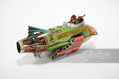 1934 BUCK ROGERS ROCKET POLICE PATROL TIN WIND-UP TOY - 2