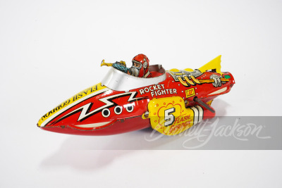 1930S FLASH GORDON ROCKET FIGHTER #5 TIN WIND-UP TOY