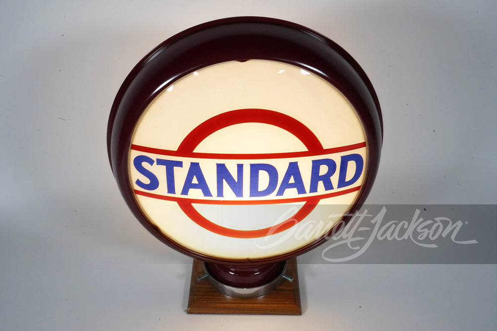 CIRCA 1930S STANDARD OIL GAS PUMP GLOBE