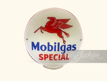 1940S MOBILGAS SPECIAL GAS PUMP GLOBE