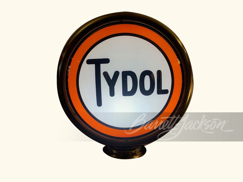 1930S TYDOL GASOLINE GAS PUMP GLOBE