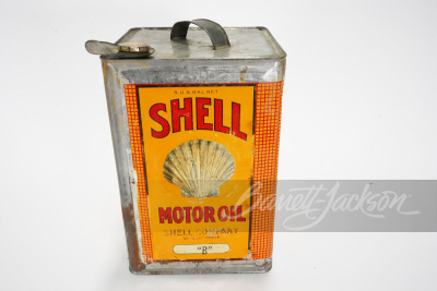 1920S SHELL ROXANNA MOTOR OIL TIN - 3