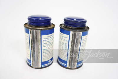 LOT OF TWO PACKARD Z-SAFETY TIP TOP SPOT REMOVER TINS - 2