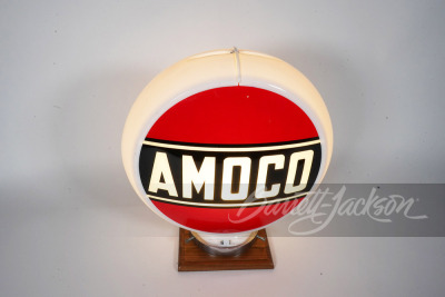 CIRCA 1940S-50S AMOCO OIL GAS PUMP GLOBE - 2