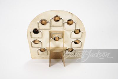 1930S APCO HORN BUTTON CARDBOARD DISPLAY - 2