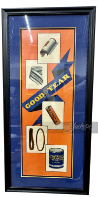 CIRCA 1920S GOODYEAR TIRES POSTER