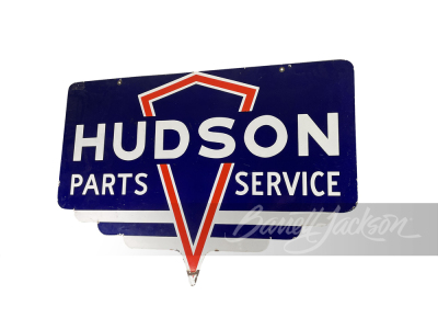 1930S-40S HUDSON PORCELAIN SIGN - 2