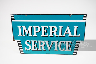 1950S CHRYSLER IMPERIAL PORCELAIN SIGN - 2