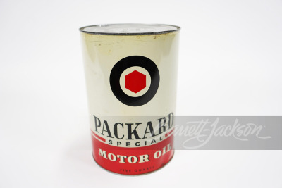 CIRCA 1930S-40S PACKARD SPECIAL MOTOR OIL METAL CAN