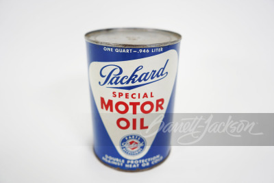 1950S PACKARD SPECIAL MOTOR OIL METAL CAN