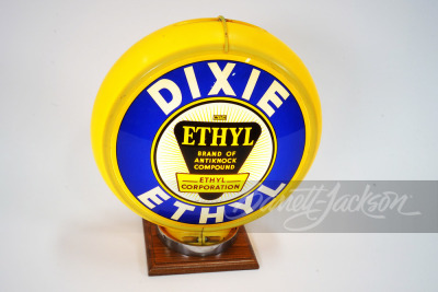 1940S DIXIE ETHYL GAS PUMP GLOBE - 2