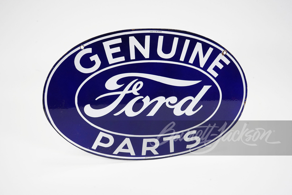 1930S FORD GENUINE PARTS PORCELAIN SIGN