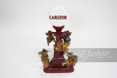 1930S CARTER CARBURETORS CAST-METAL DISPLAY