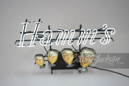 1950S HAMM'S FLOATING MUGS NEON SIGN