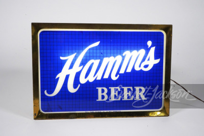 1950S HAMM'S BEER LIGHT-UP SIGN