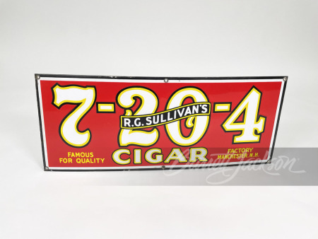 LATE 1920S-EARLY '30S SULLIVAN'S CIGAR PORCELAIN SIGN