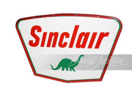 LATE 1950S-EARLY '60S SINCLAIR OIL PORCELAIN SIGN