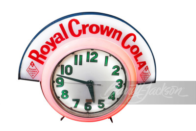 1950S ROYAL CROWN COLA NEON CLOCK