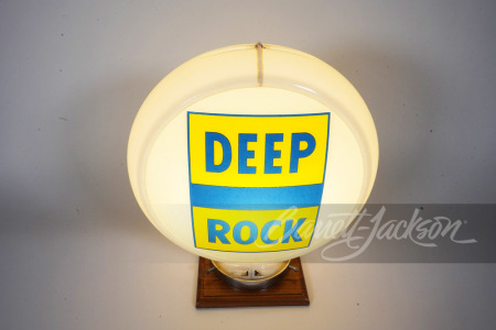 LATE 1950S DEEP ROCK GAS PUMP GLOBE